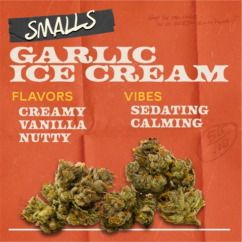 Garlic Ice Cream - Smalls Flower