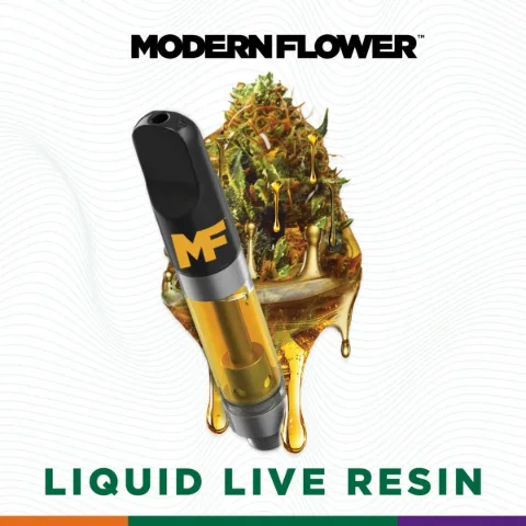 Apple Tartz Liquid Live Resin Cart, as Trulieve's menu shows it