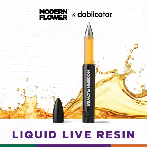 GMO x OZ Liquid Live Resin Dablicator, as Trulieve's menu shows it
