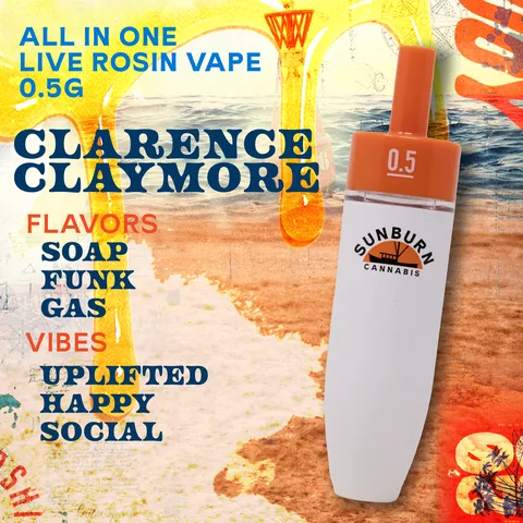 Clarence Claymore Live Rosin AIO