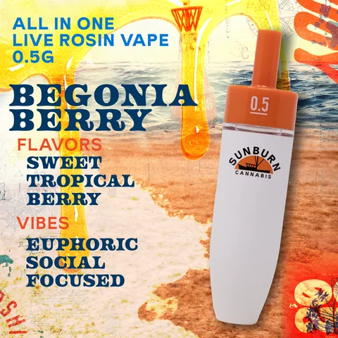 Begonia Berry Live Rosin AIO